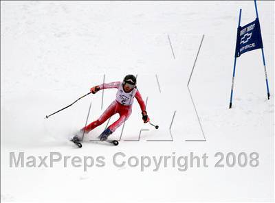 Thumbnail 1 in NYSPHSAA Girls Giant Slalom @ Whiteface (Finals) photogallery.