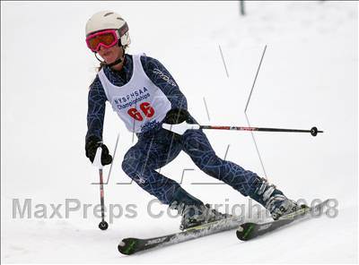 Thumbnail 2 in NYSPHSAA Girls Giant Slalom @ Whiteface (Finals) photogallery.