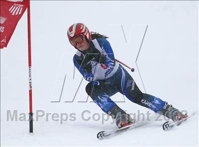 Thumbnail 1 in NYSPHSAA Girls Giant Slalom @ Whiteface (Finals) photogallery.
