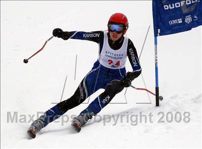 Thumbnail 1 in NYSPHSAA Girls Giant Slalom @ Whiteface (Finals) photogallery.