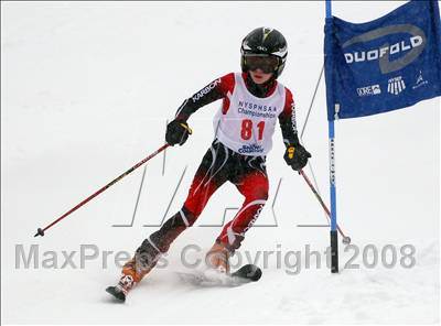 Thumbnail 3 in NYSPHSAA Girls Giant Slalom @ Whiteface (Finals) photogallery.