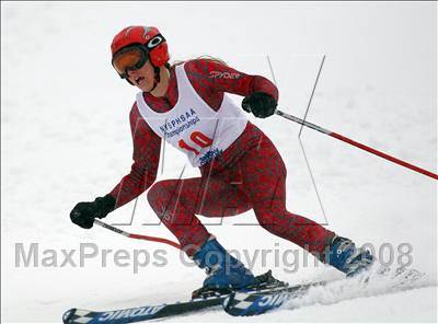 Thumbnail 3 in NYSPHSAA Girls Giant Slalom @ Whiteface (Finals) photogallery.