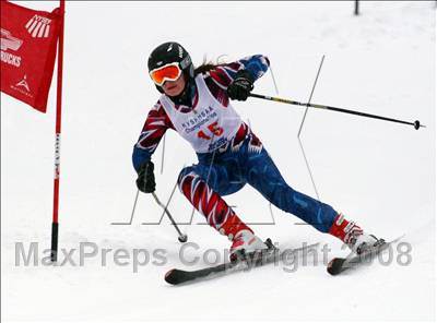 Thumbnail 2 in NYSPHSAA Girls Giant Slalom @ Whiteface (Finals) photogallery.
