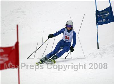 Thumbnail 1 in NYSPHSAA Girls Giant Slalom @ Whiteface (Finals) photogallery.