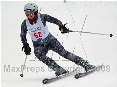 Thumbnail 1 in NYSPHSAA Girls Giant Slalom @ Whiteface (Finals) photogallery.