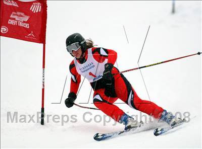 Thumbnail 1 in NYSPHSAA Girls Giant Slalom @ Whiteface (Finals) photogallery.