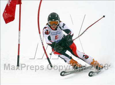 Thumbnail 2 in NYSPHSAA Girls Giant Slalom @ Whiteface (Finals) photogallery.