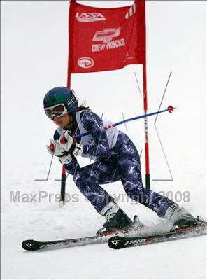 Thumbnail 1 in NYSPHSAA Girls Giant Slalom @ Whiteface (Finals) photogallery.