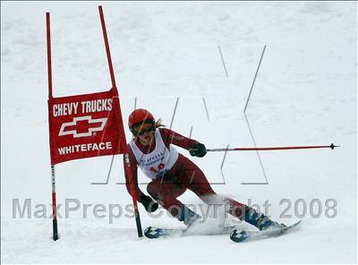 Thumbnail 1 in NYSPHSAA Girls Giant Slalom @ Whiteface (Finals) photogallery.