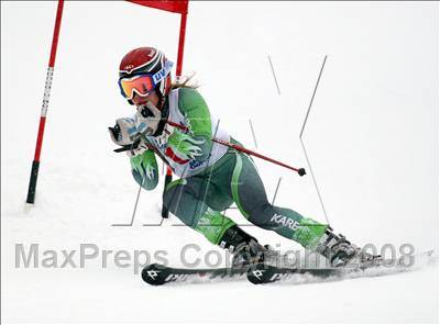 Thumbnail 2 in NYSPHSAA Girls Giant Slalom @ Whiteface (Finals) photogallery.