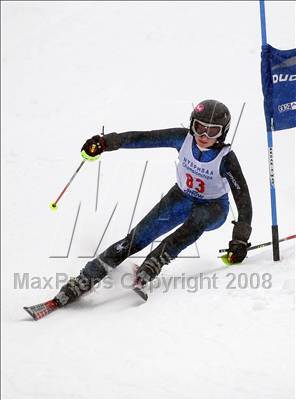 Thumbnail 1 in NYSPHSAA Girls Giant Slalom @ Whiteface (Finals) photogallery.