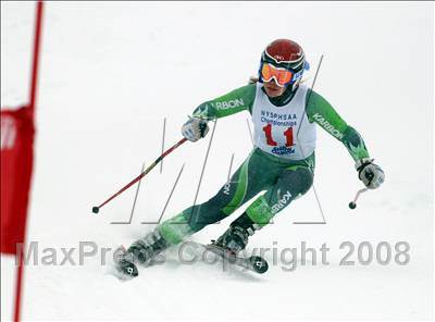 Thumbnail 1 in NYSPHSAA Girls Giant Slalom @ Whiteface (Finals) photogallery.
