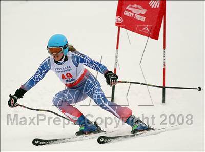 Thumbnail 1 in NYSPHSAA Girls Giant Slalom @ Whiteface (Finals) photogallery.