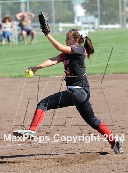 Thumbnail 1 in Corning vs West Valley (NSCIF D4 Playoff) photogallery.
