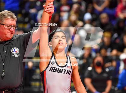 Thumbnail 1 in UIL State Championships - 6A 106lb Final photogallery.