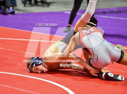 Thumbnail 1 in UIL State Championships - 6A 106lb Final photogallery.