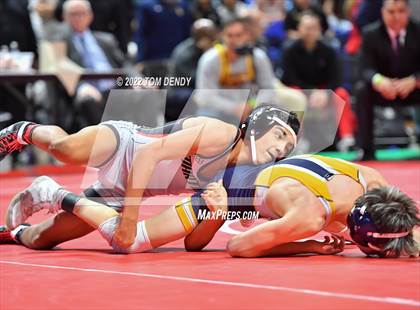 Thumbnail 1 in UIL State Championships - 6A 106lb Final photogallery.