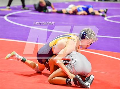 Thumbnail 3 in UIL State Championships - 6A 106lb Final photogallery.