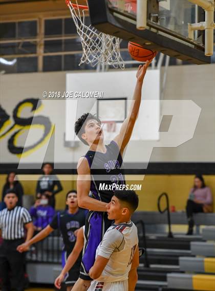 Thumbnail 2 in Lee [Robert E.] vs Saint Mary's Hall (SAISD Basketball Tournament) photogallery.