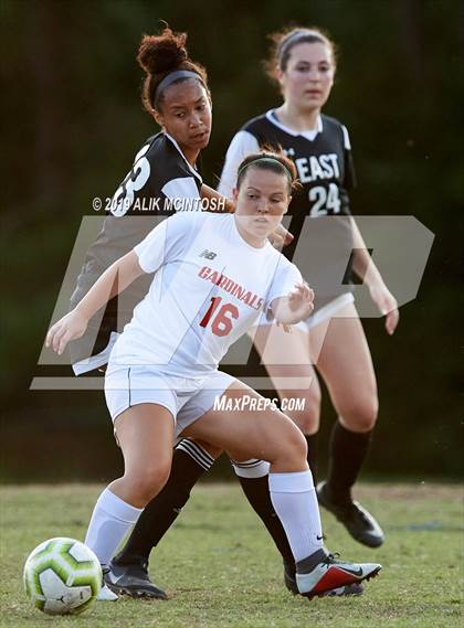Thumbnail 2 in Jacksonville @ East Chapel Hill (NCHSAA 3A 4th Round Playoffs) photogallery.