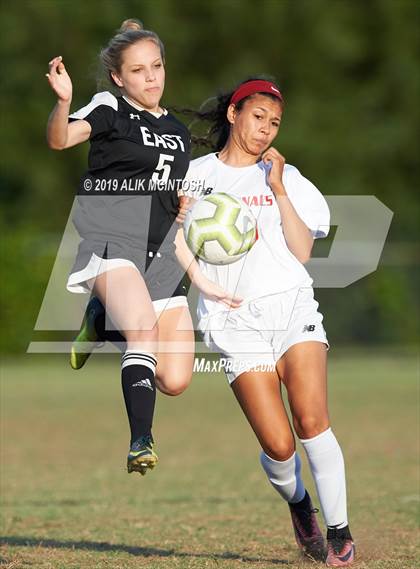 Thumbnail 2 in Jacksonville @ East Chapel Hill (NCHSAA 3A 4th Round Playoffs) photogallery.