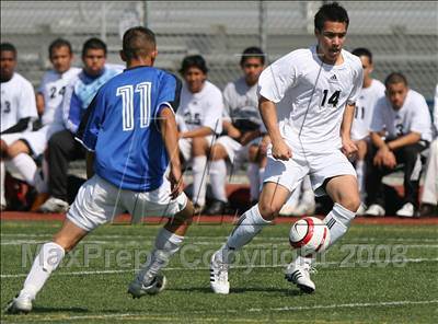 Thumbnail 1 in Salesian vs. Avenal (CIF SoCal Regional D3 Final) photogallery.