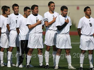 Thumbnail 2 in Salesian vs. Avenal (CIF SoCal Regional D3 Final) photogallery.