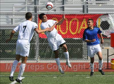 Thumbnail 3 in Salesian vs. Avenal (CIF SoCal Regional D3 Final) photogallery.