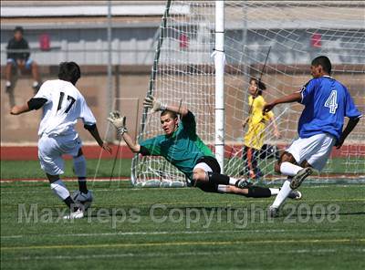 Thumbnail 3 in Salesian vs. Avenal (CIF SoCal Regional D3 Final) photogallery.