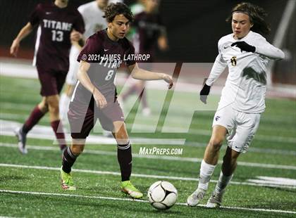 Thumbnail 2 in Webster Thomas @ Greece Arcadia (NYSPHSAA Section 5 Class A Playoff)  photogallery.