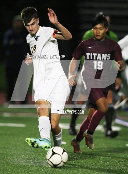 Thumbnail 1 in Webster Thomas @ Greece Arcadia (NYSPHSAA Section 5 Class A Playoff)  photogallery.