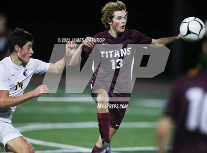 Thumbnail 1 in Webster Thomas @ Greece Arcadia (NYSPHSAA Section 5 Class A Playoff)  photogallery.