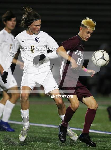 Thumbnail 1 in Webster Thomas @ Greece Arcadia (NYSPHSAA Section 5 Class A Playoff)  photogallery.