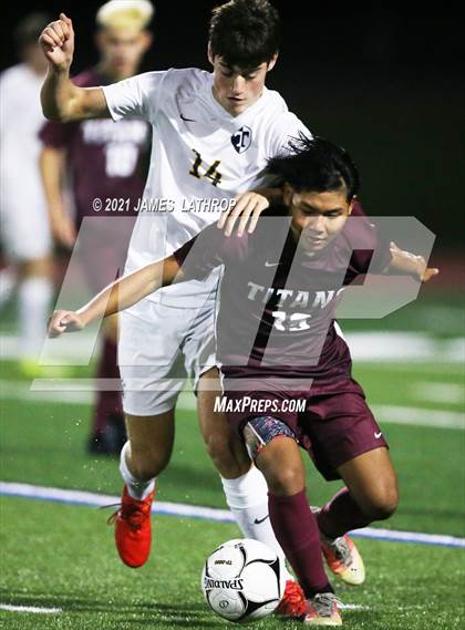 Thumbnail 1 in Webster Thomas @ Greece Arcadia (NYSPHSAA Section 5 Class A Playoff)  photogallery.