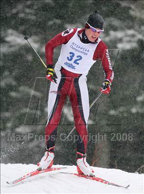 Thumbnail 2 in NYSPHSAA Boys 10K Nordic Skate Race @ Lake Placid photogallery.