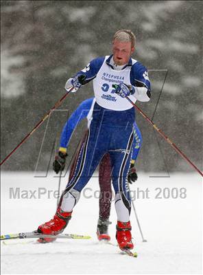 Thumbnail 2 in NYSPHSAA Boys 10K Nordic Skate Race @ Lake Placid photogallery.