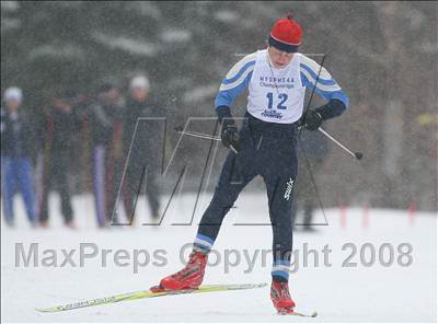 Thumbnail 1 in NYSPHSAA Boys 10K Nordic Skate Race @ Lake Placid photogallery.
