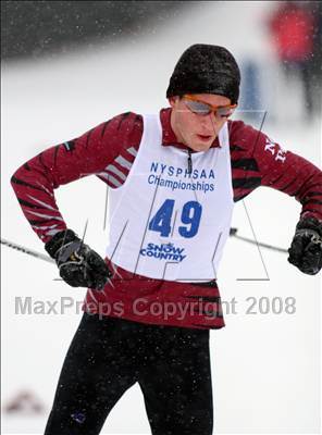 Thumbnail 2 in NYSPHSAA Boys 10K Nordic Skate Race @ Lake Placid photogallery.