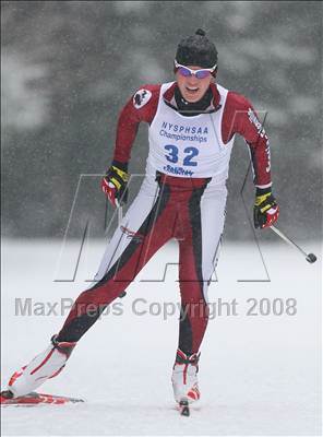 Thumbnail 1 in NYSPHSAA Boys 10K Nordic Skate Race @ Lake Placid photogallery.