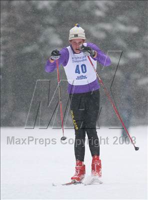 Thumbnail 1 in NYSPHSAA Boys 10K Nordic Skate Race @ Lake Placid photogallery.