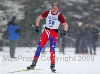 Thumbnail 3 in NYSPHSAA Boys 10K Nordic Skate Race @ Lake Placid photogallery.
