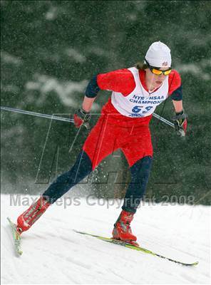 Thumbnail 2 in NYSPHSAA Boys 10K Nordic Skate Race @ Lake Placid photogallery.