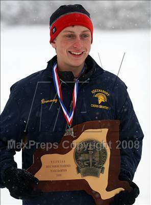 Thumbnail 2 in NYSPHSAA Boys 10K Nordic Skate Race @ Lake Placid photogallery.