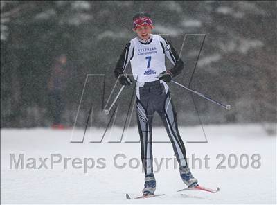 Thumbnail 3 in NYSPHSAA Boys 10K Nordic Skate Race @ Lake Placid photogallery.