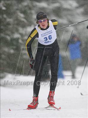 Thumbnail 3 in NYSPHSAA Boys 10K Nordic Skate Race @ Lake Placid photogallery.