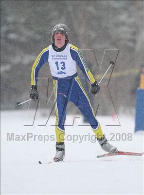 Thumbnail 2 in NYSPHSAA Boys 10K Nordic Skate Race @ Lake Placid photogallery.