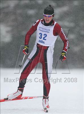 Thumbnail 2 in NYSPHSAA Boys 10K Nordic Skate Race @ Lake Placid photogallery.