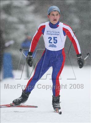 Thumbnail 2 in NYSPHSAA Boys 10K Nordic Skate Race @ Lake Placid photogallery.