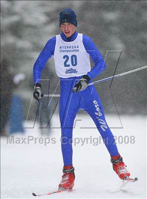 Thumbnail 3 in NYSPHSAA Boys 10K Nordic Skate Race @ Lake Placid photogallery.