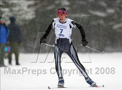 Thumbnail 1 in NYSPHSAA Boys 10K Nordic Skate Race @ Lake Placid photogallery.